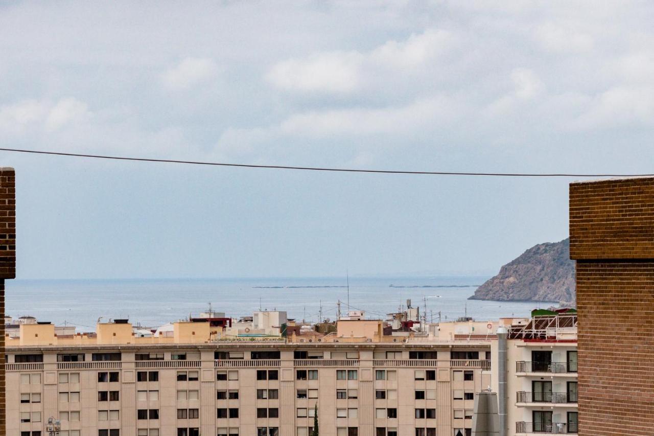 Modern Studio With See And City View Benidorm Bagian luar foto